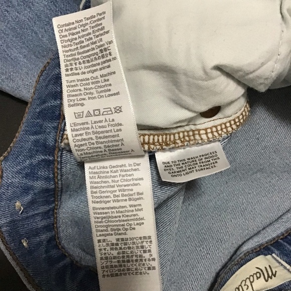 Madewell Tall Slim Demi-Boot Jeans in Denis Wash. - Picture 11 of 15